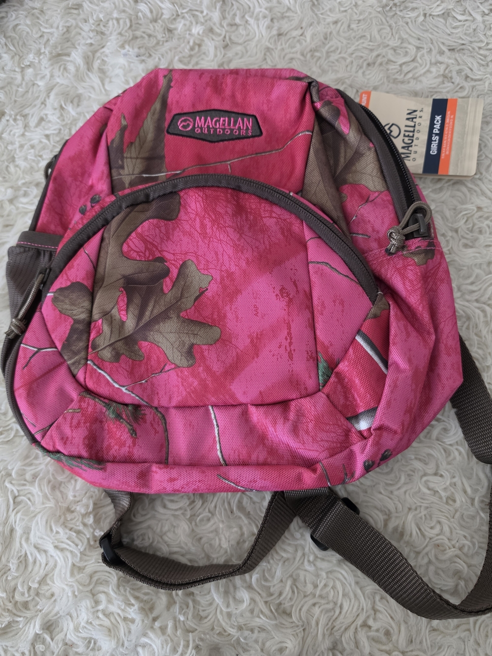 Magellan Outdoors Pink Camo Women's Backpack